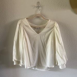 White Blouse with bell sleeves - A New Day